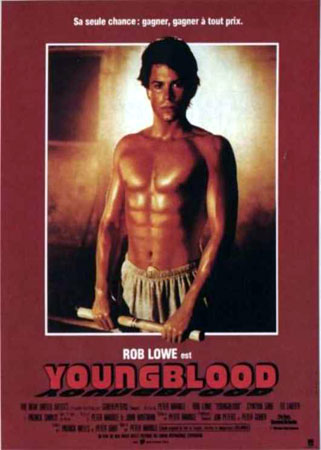 If you have ever seen the movie "Youngblood" (which presents Rob Lowe in his 