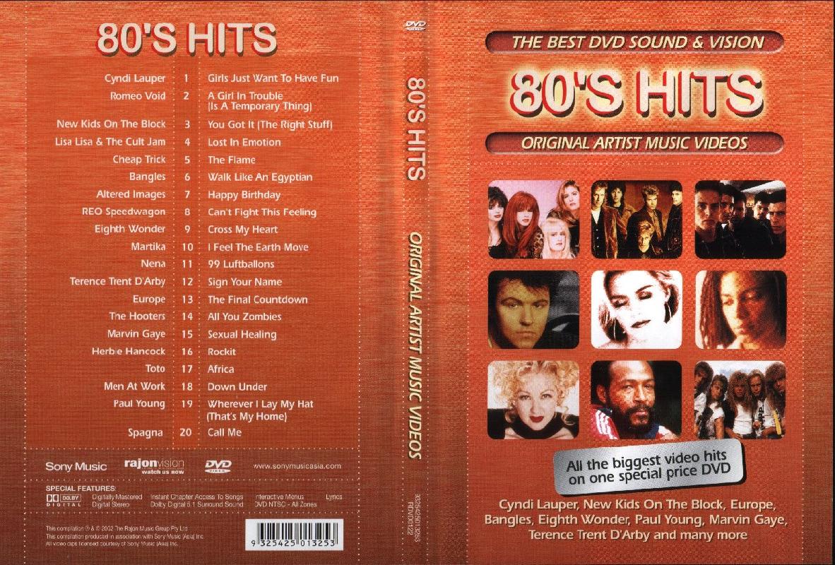 Jaquette DVD 80s Hits