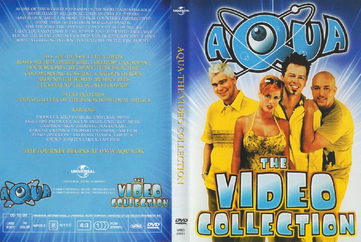 Jaquette DVD Aqua The Video Collection