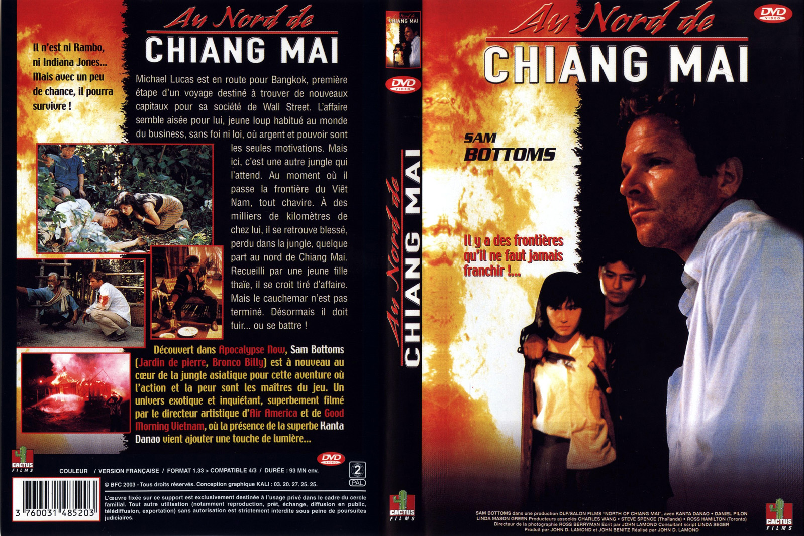 Jaquette DVD Au nord de chiang mai