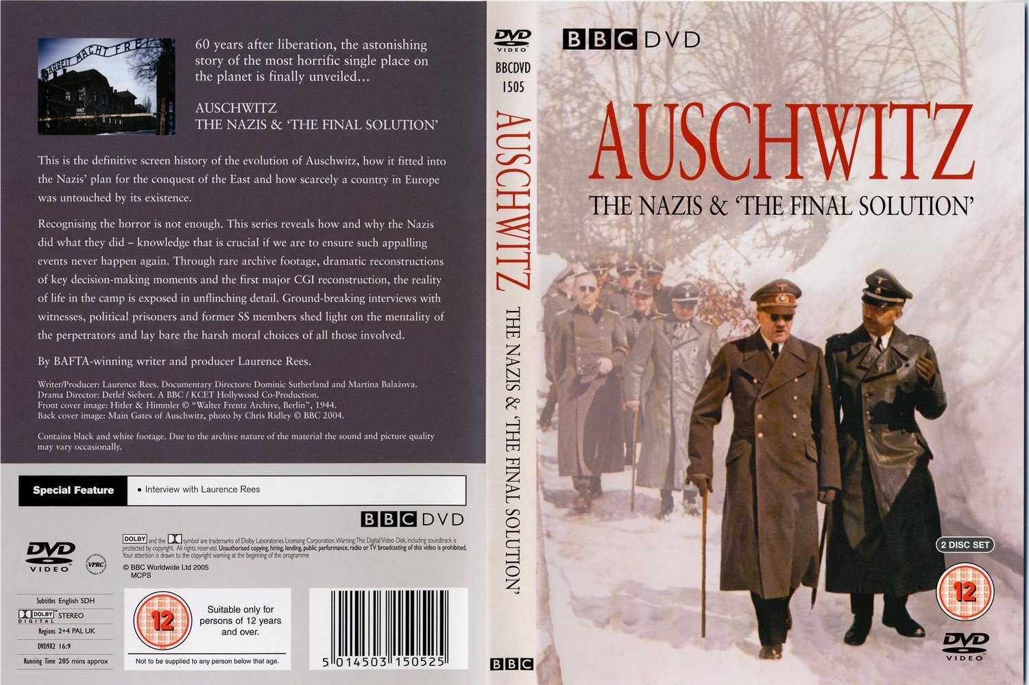Jaquette DVD Auschwitz The Nazis And The Final Solution Zone 1