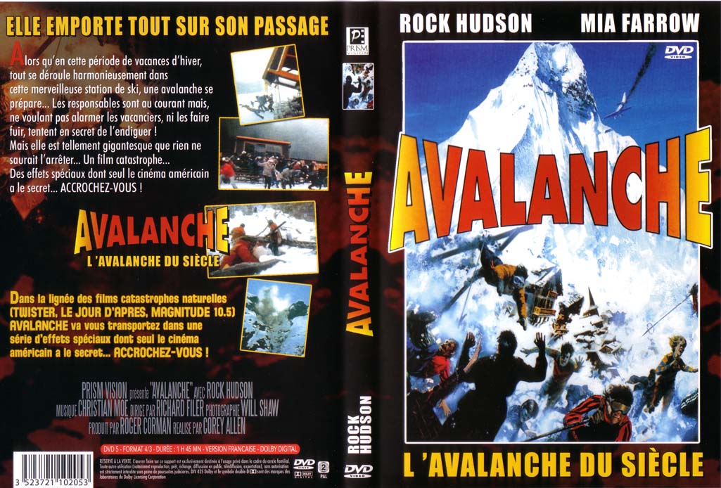 Jaquette DVD Avalanche