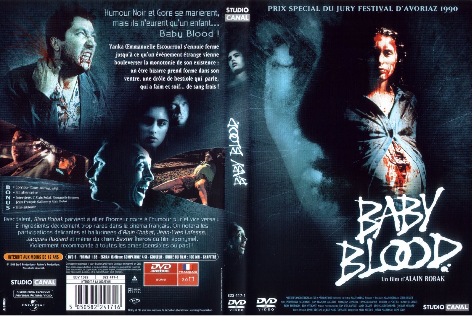 Jaquette DVD Baby blood