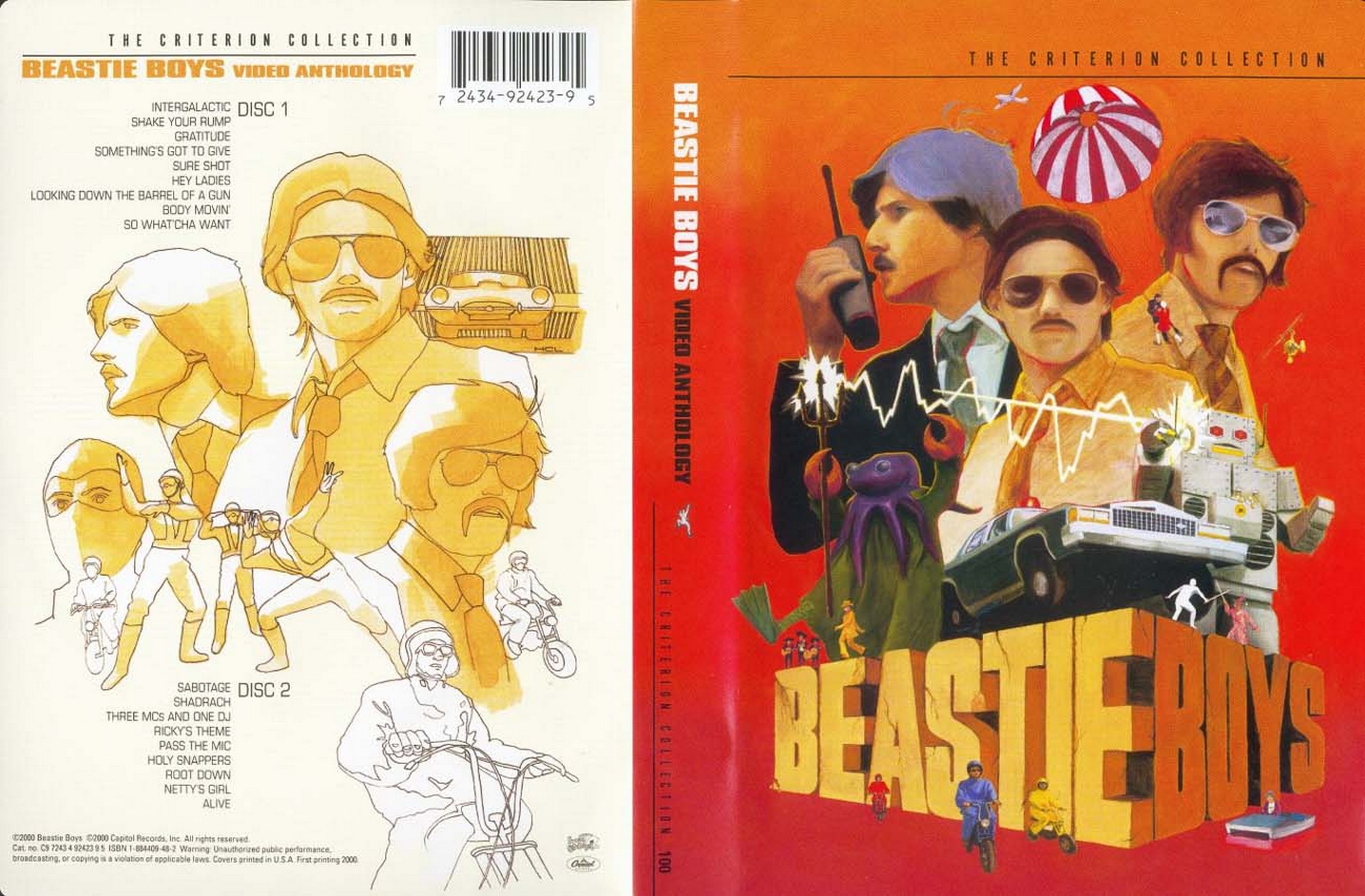 Jaquette DVD Beastie Boys - The criterion