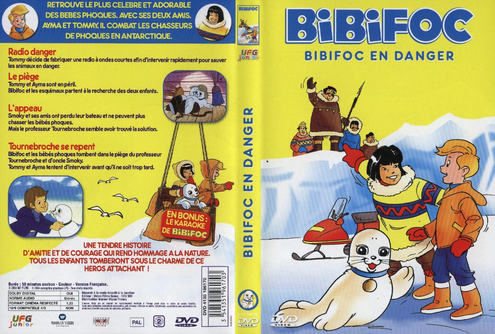 Jaquette DVD Bibifoc - Bibifoc en danger