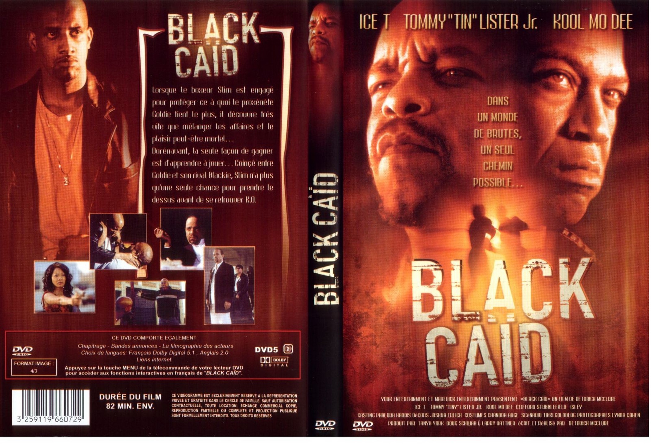 Jaquette DVD Black Caid