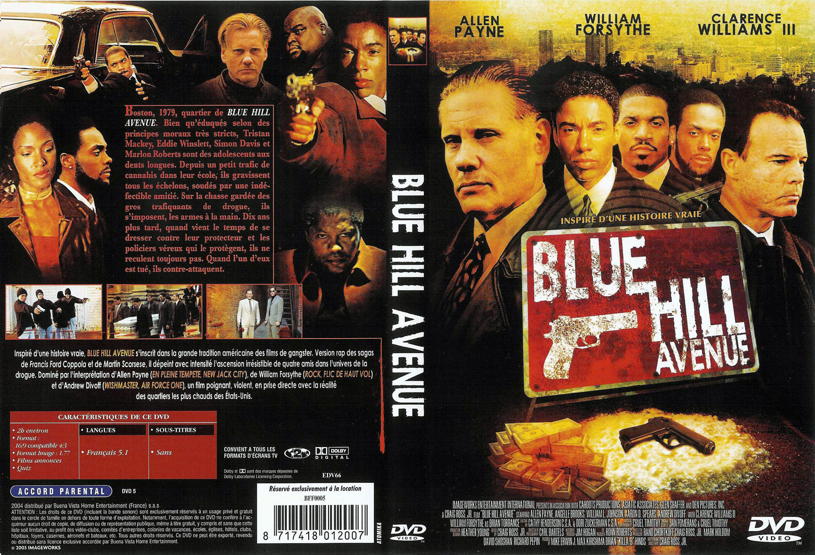 Jaquette DVD Blue Hill avenue