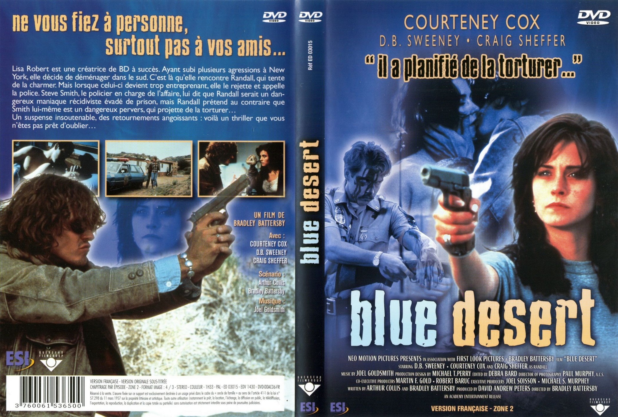 Jaquette DVD Blue desert
