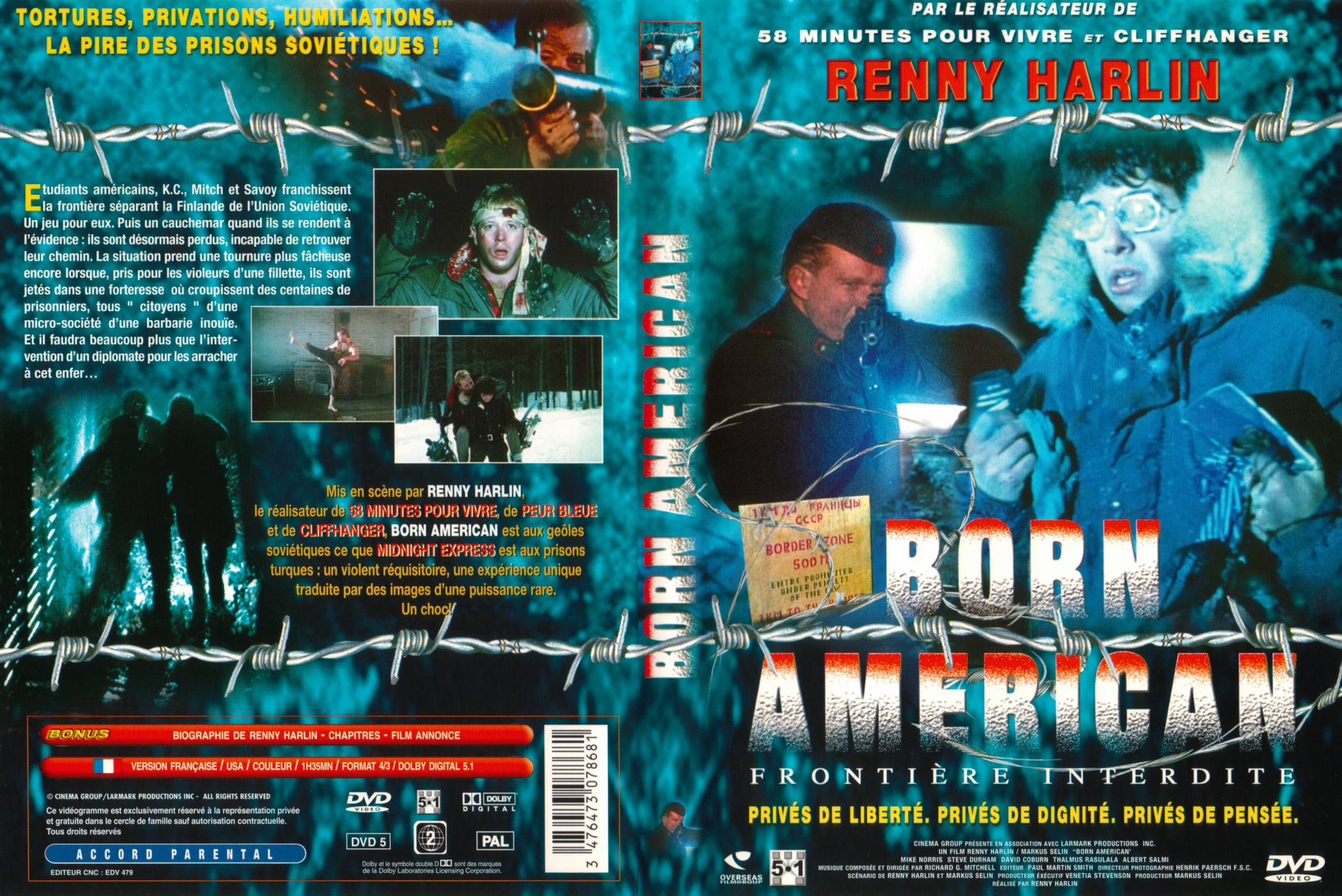 Jaquette DVD Born american
