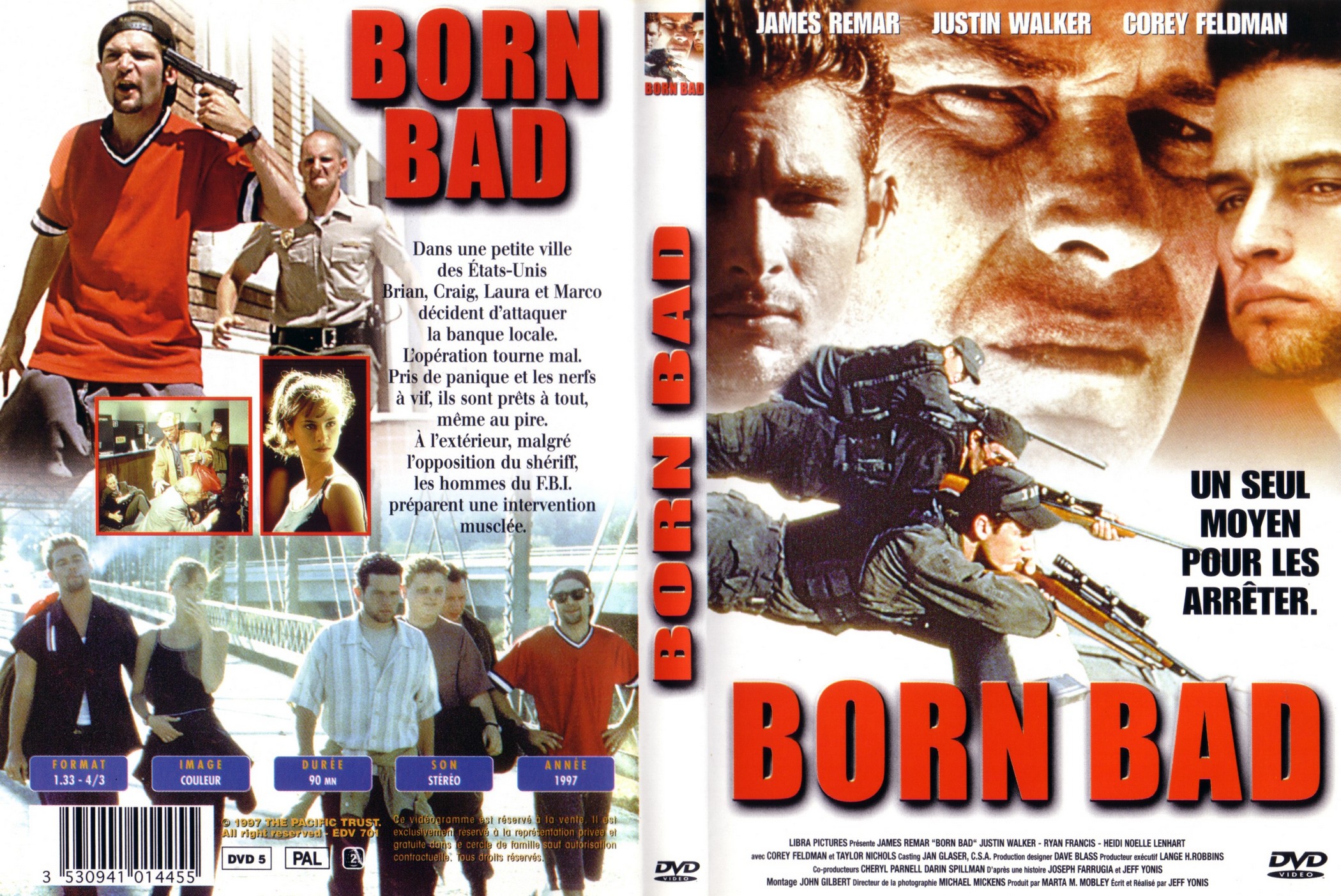 Jaquette DVD Born bad