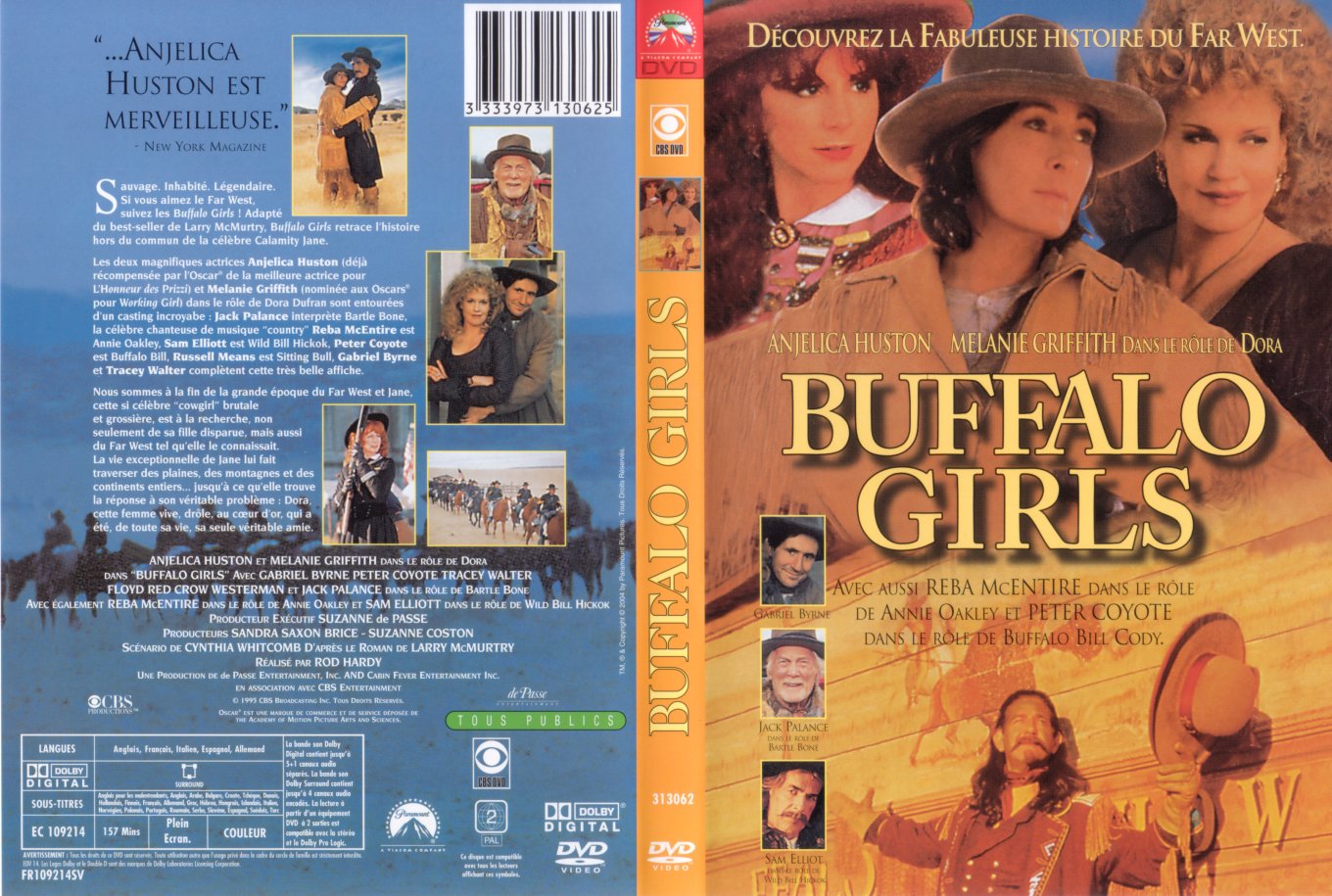 Jaquette DVD Buffalo girls