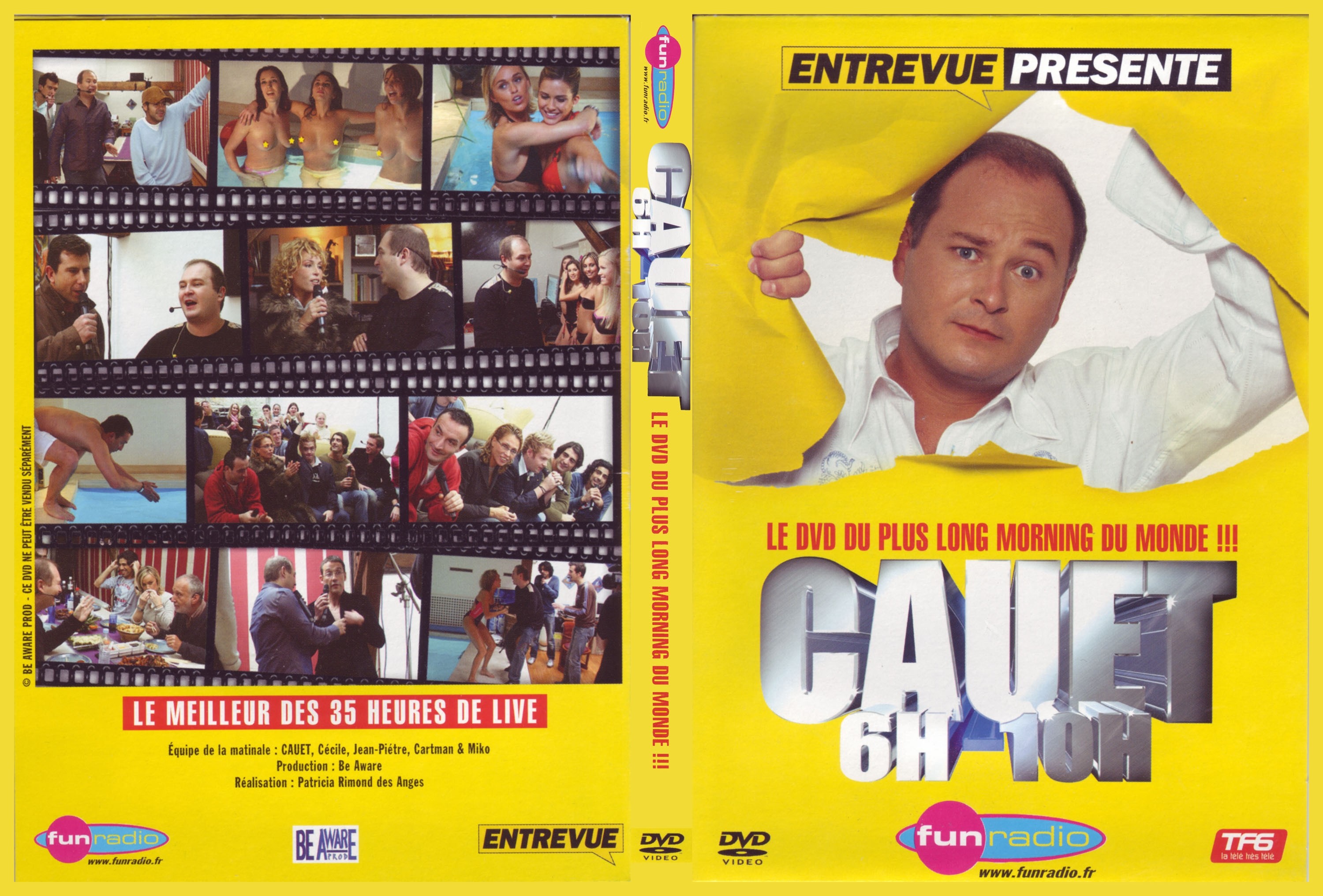 Jaquette DVD Cauet 6H-10H
