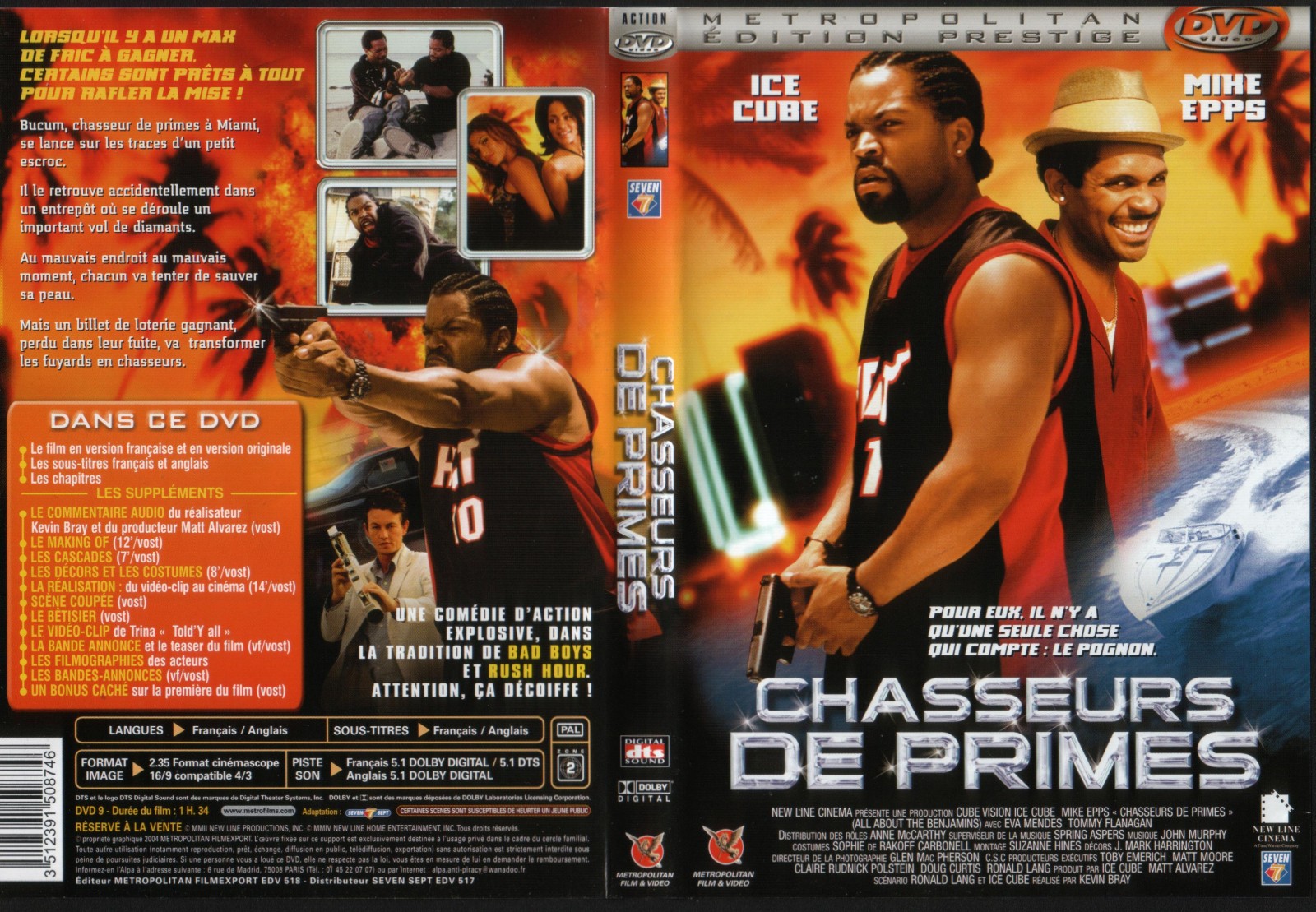 Jaquette DVD Chasseur de primes v2