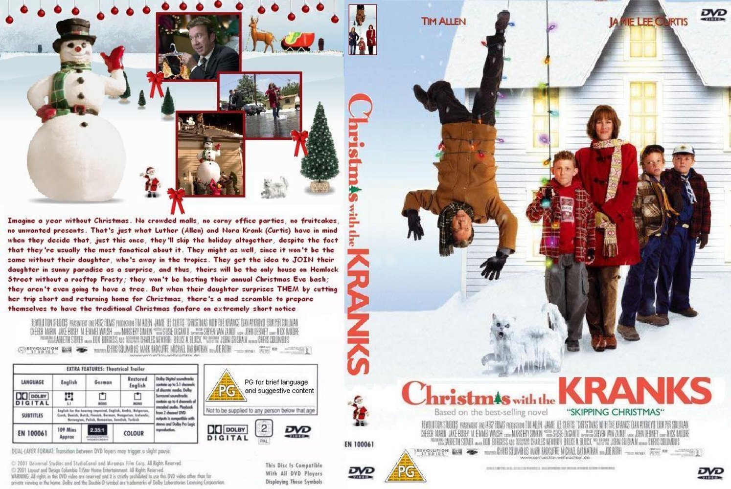 Jaquette DVD Christmas with the Cranks