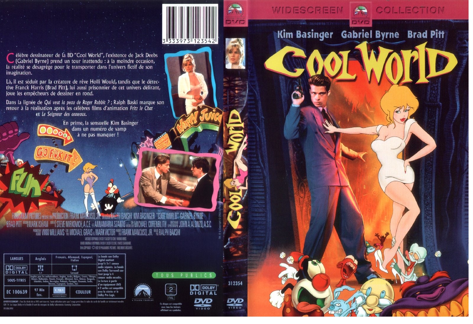 Jaquette DVD Cool World.