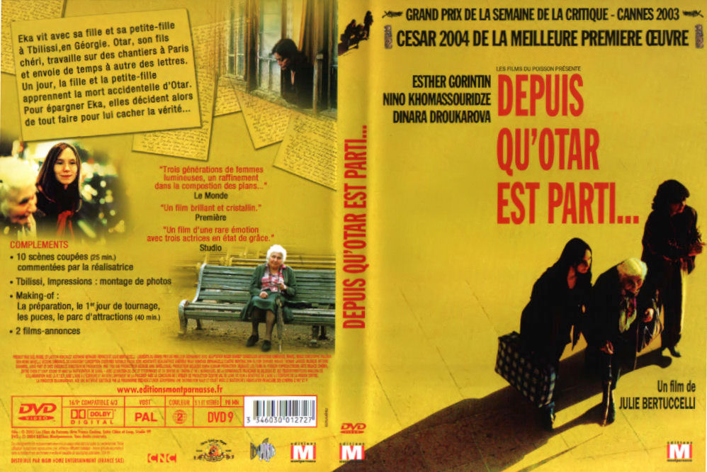 Jaquette DVD Depuis qu