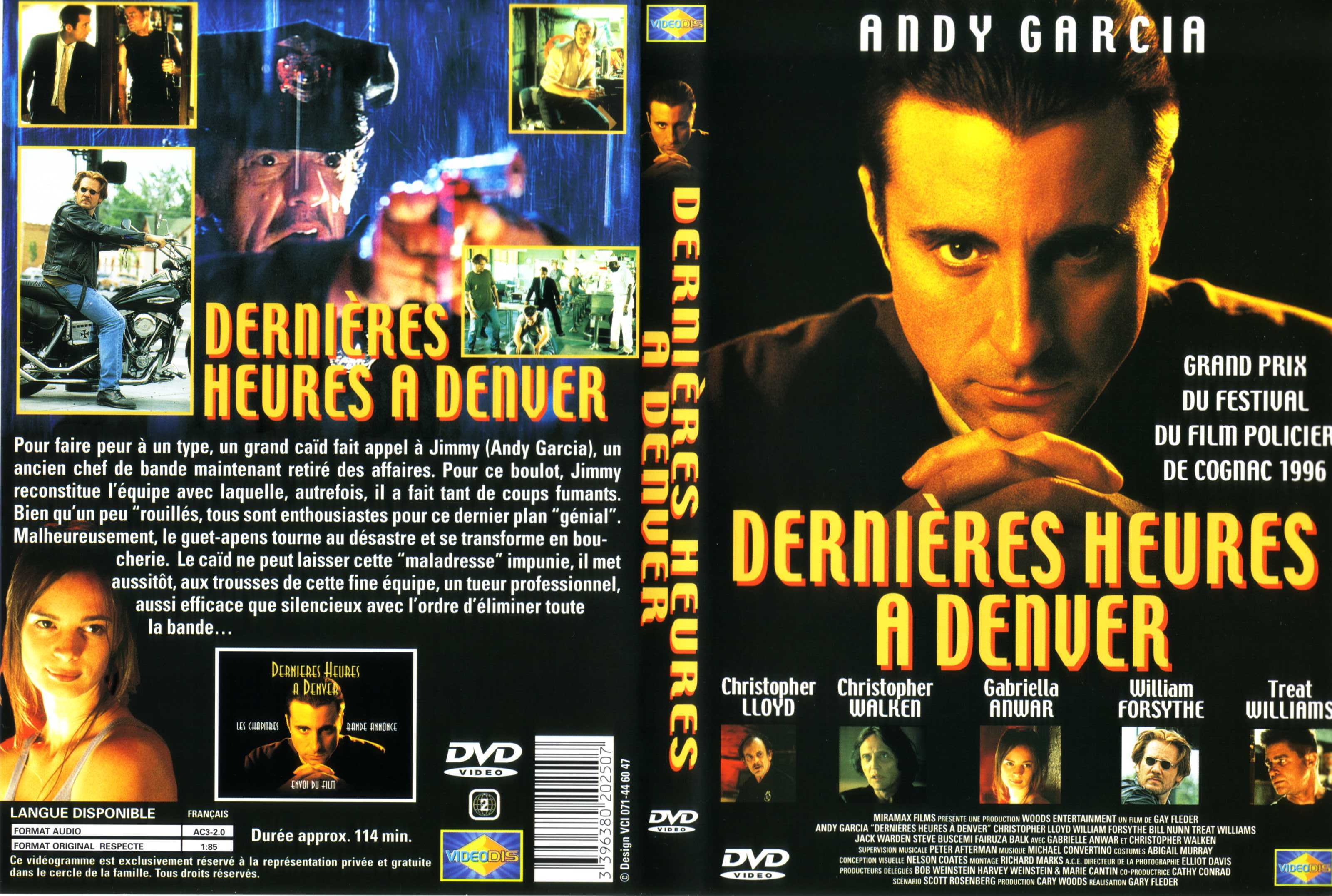 Jaquette DVD Dernires heures  Denver