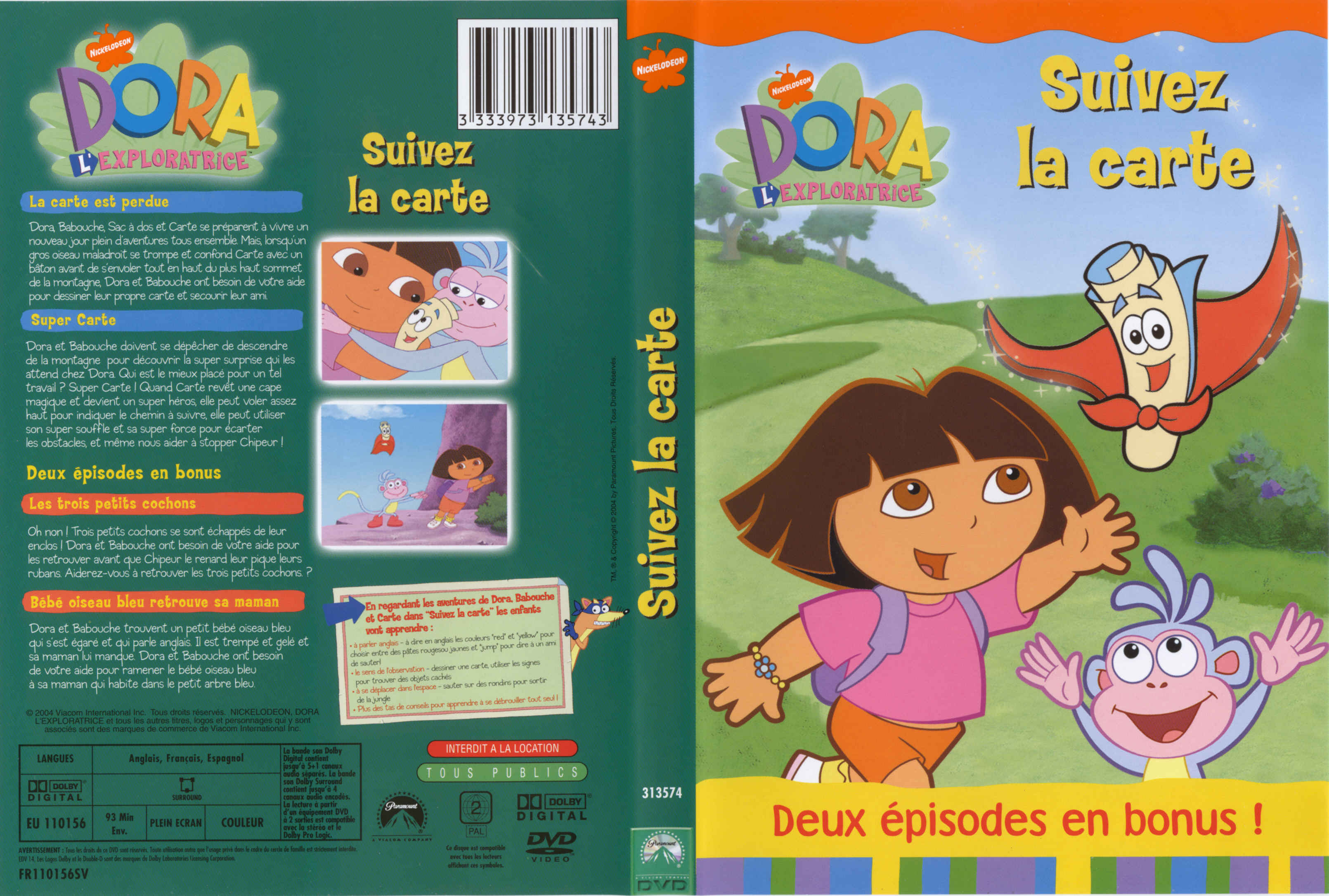 Jaquette DVD Dora l