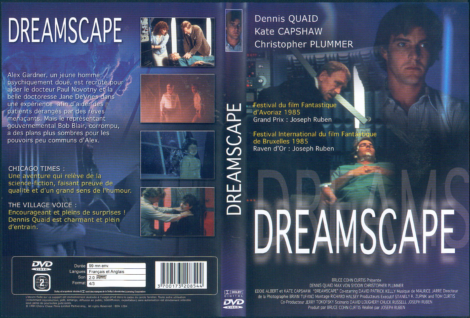 Jaquette DVD Dreamscape