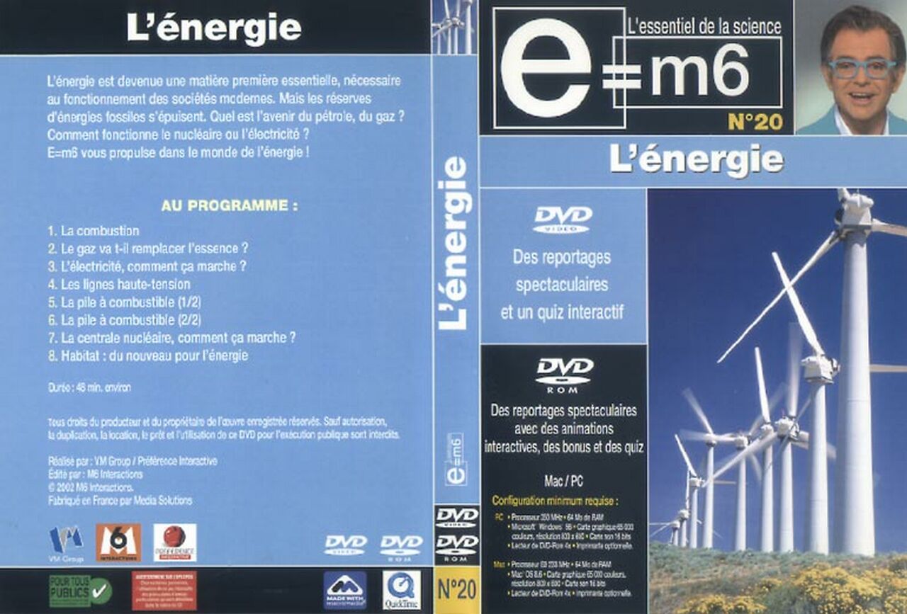 Jaquette DVD E=M6 - L