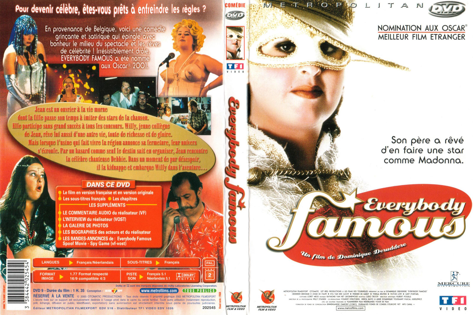 Jaquette DVD Everybody famous