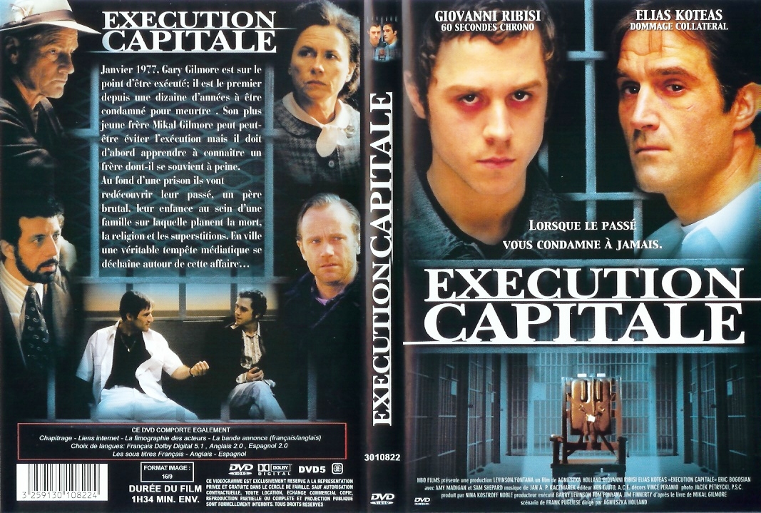 Jaquette DVD Execution capitale