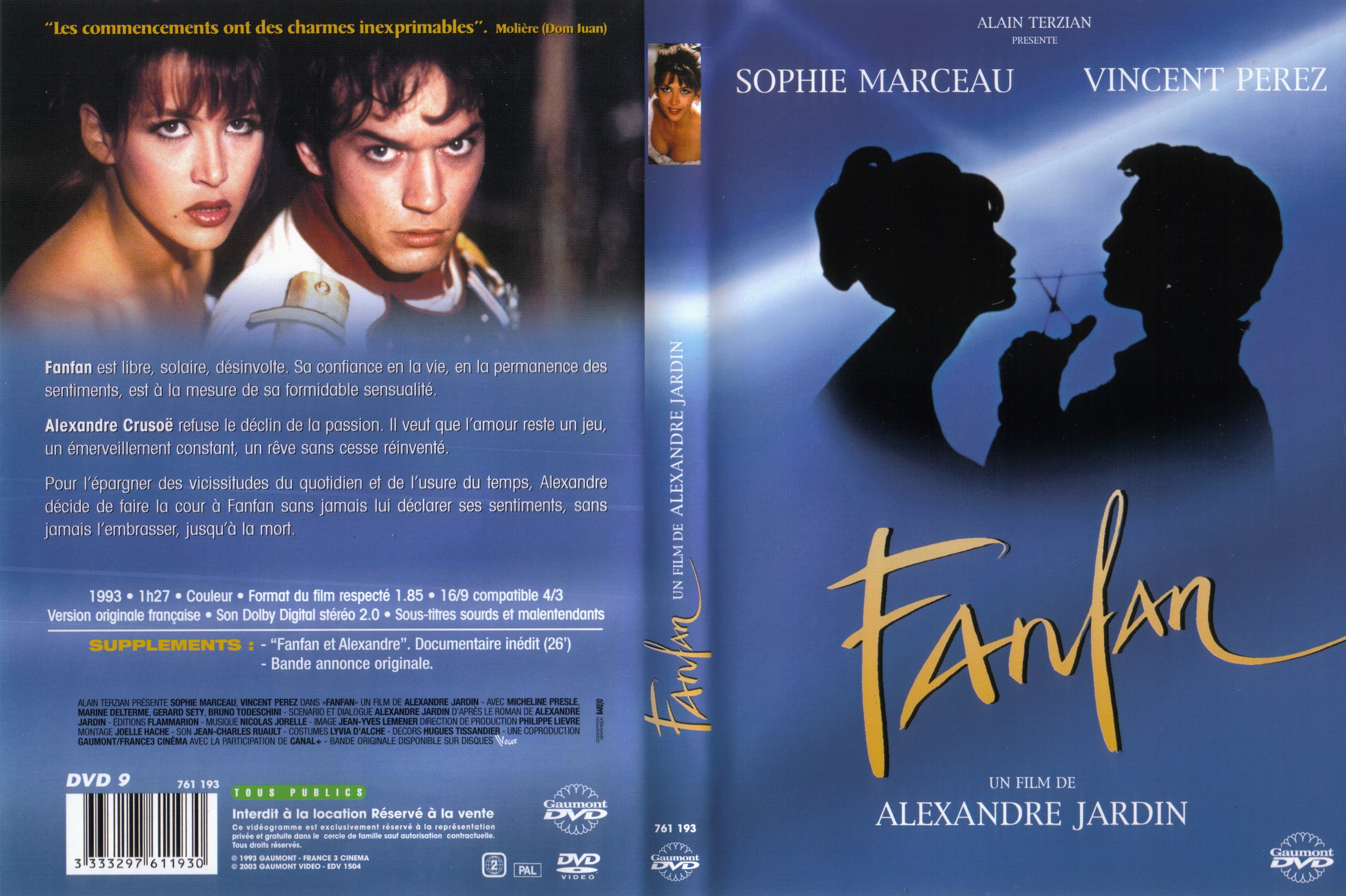 Jaquette DVD Fanfan
