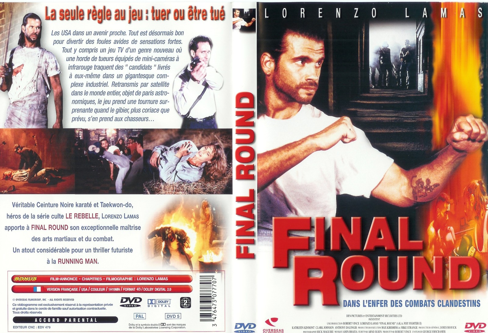 Jaquette DVD Final round