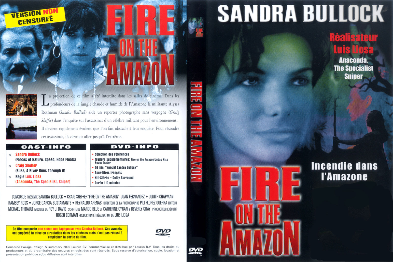 Jaquette DVD Fire on the amazon