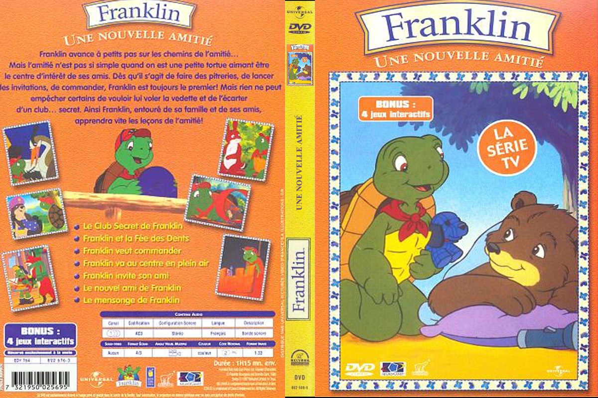 Jaquette DVD Franklin une nouvelle amitie