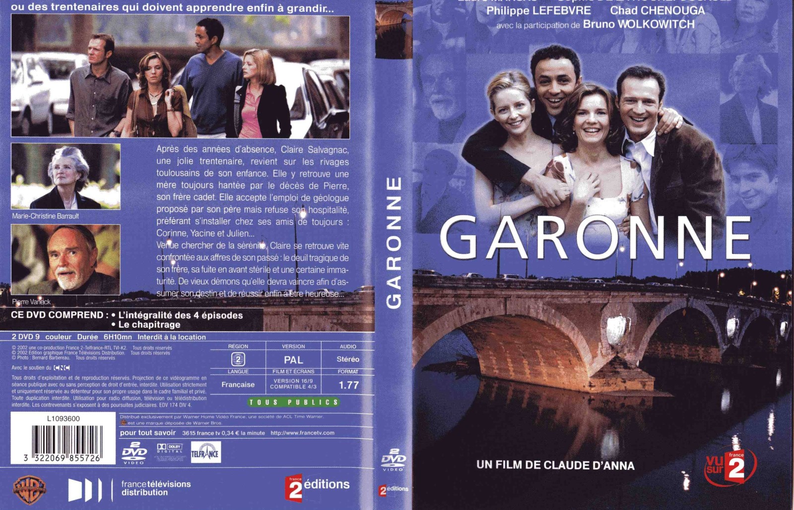 Jaquette DVD Garonne