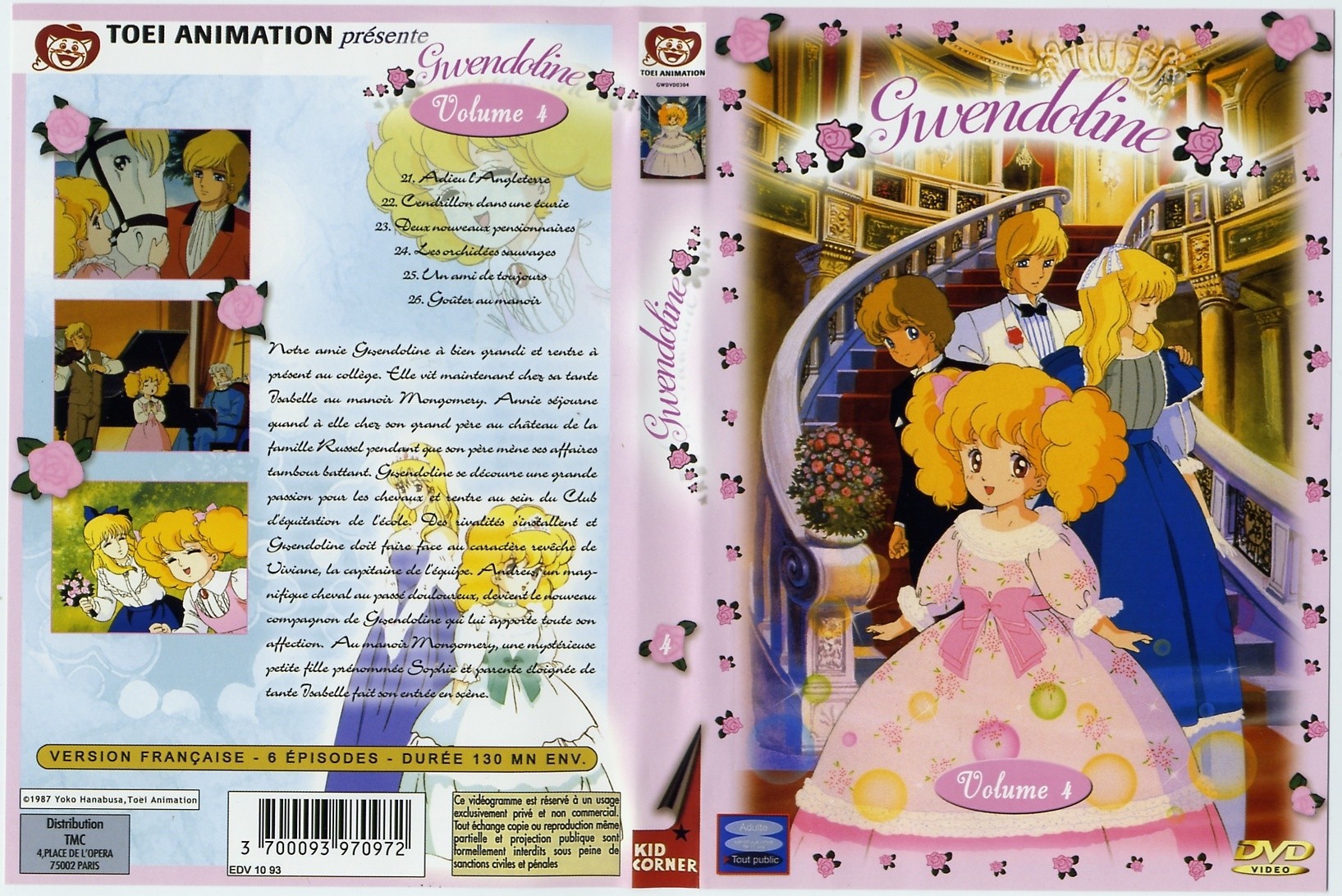 Jaquette DVD Gwendoline vol 4