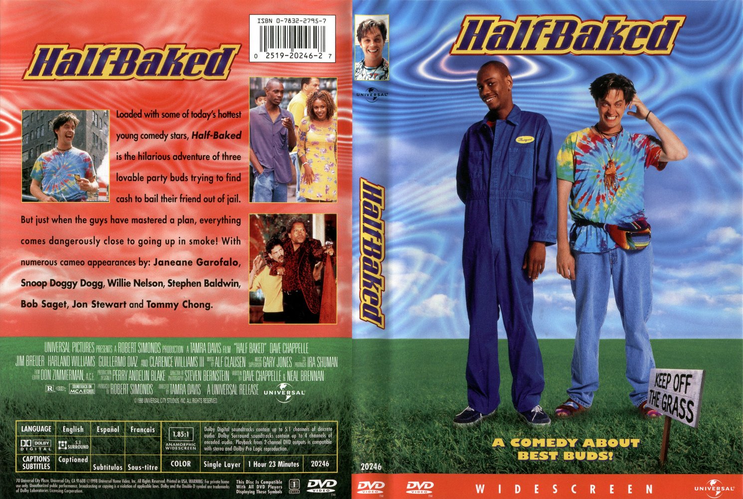 Jaquette DVD Half Baked Zone 1