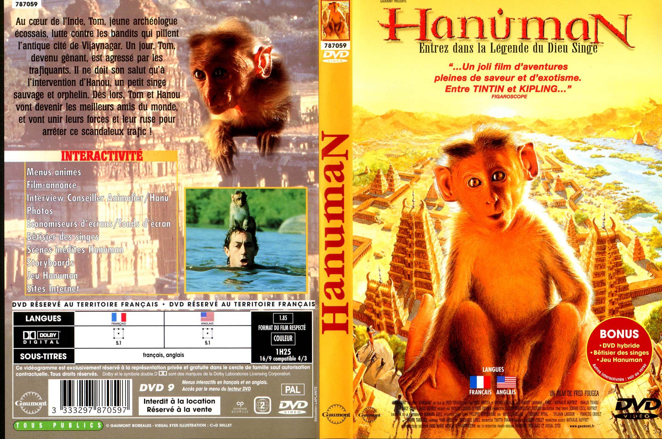 Jaquette DVD Hanuman
