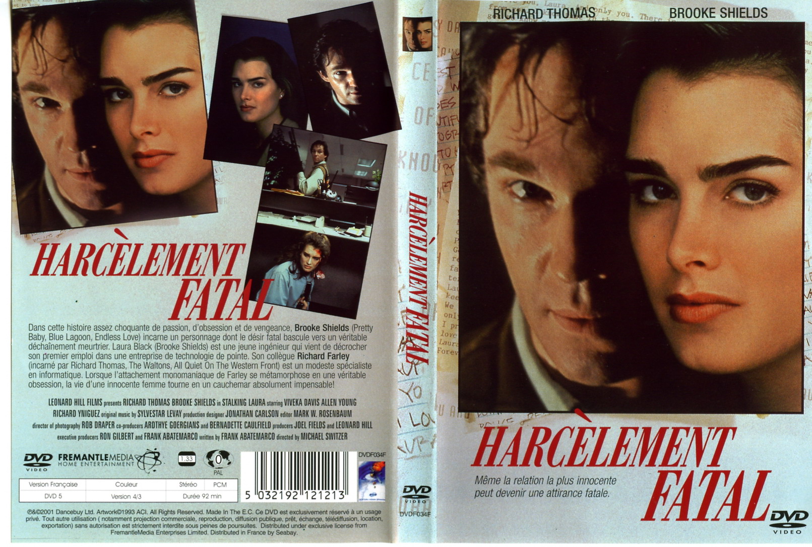 Jaquette DVD Harcelement fatal