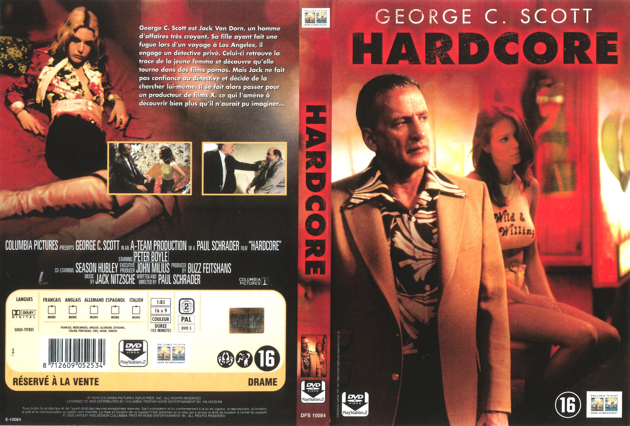 Jaquette DVD Hardcore