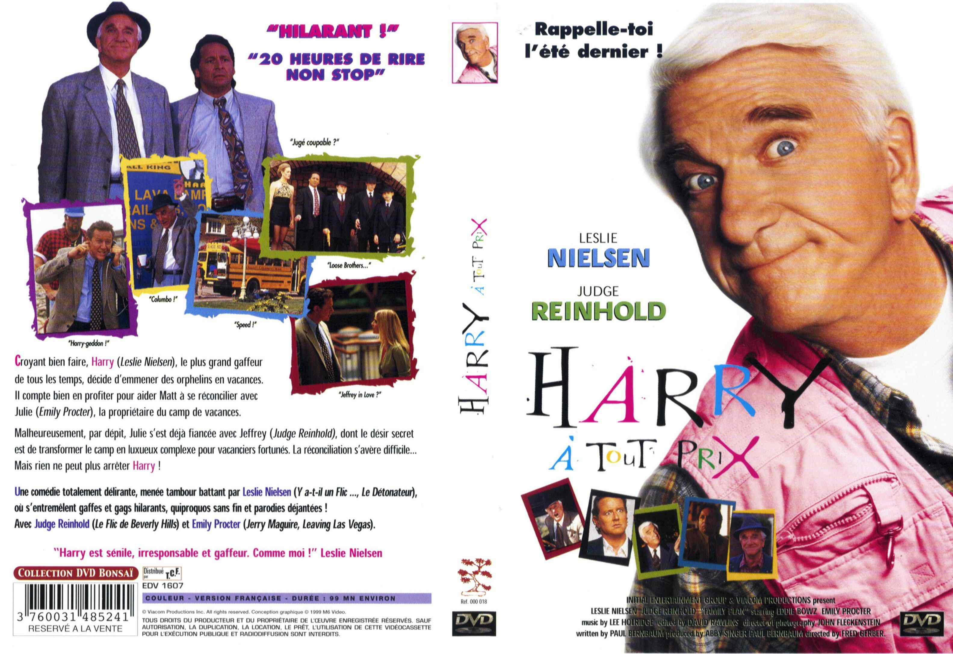 Jaquette DVD Harry  tout prix