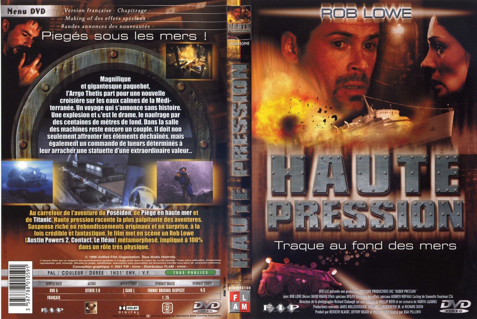 Jaquette DVD Haute pression