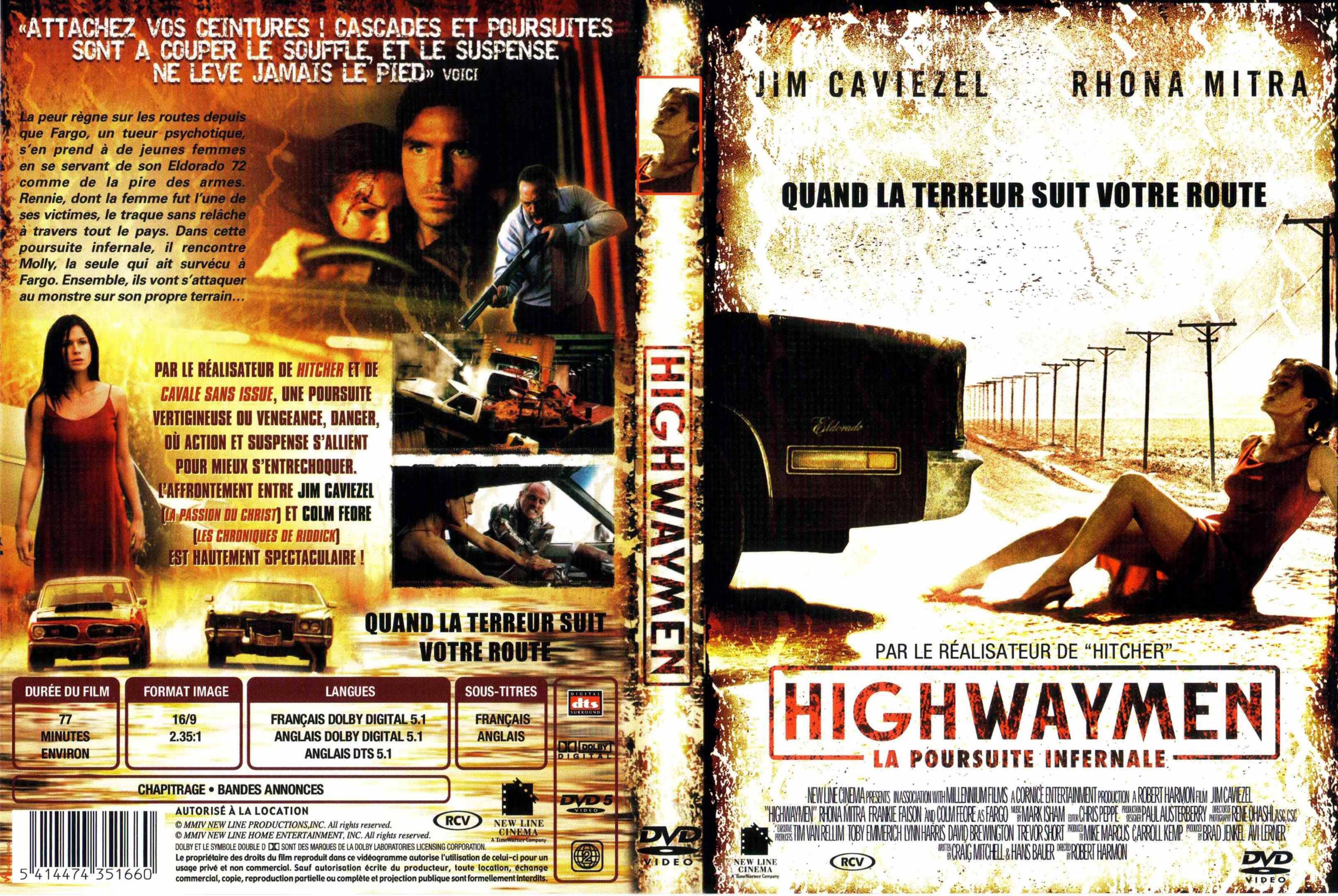 Jaquette DVD Highwaymen
