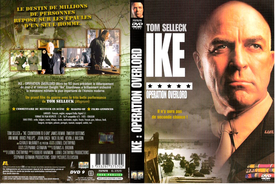 Jaquette DVD Ike Operation Overlord v2