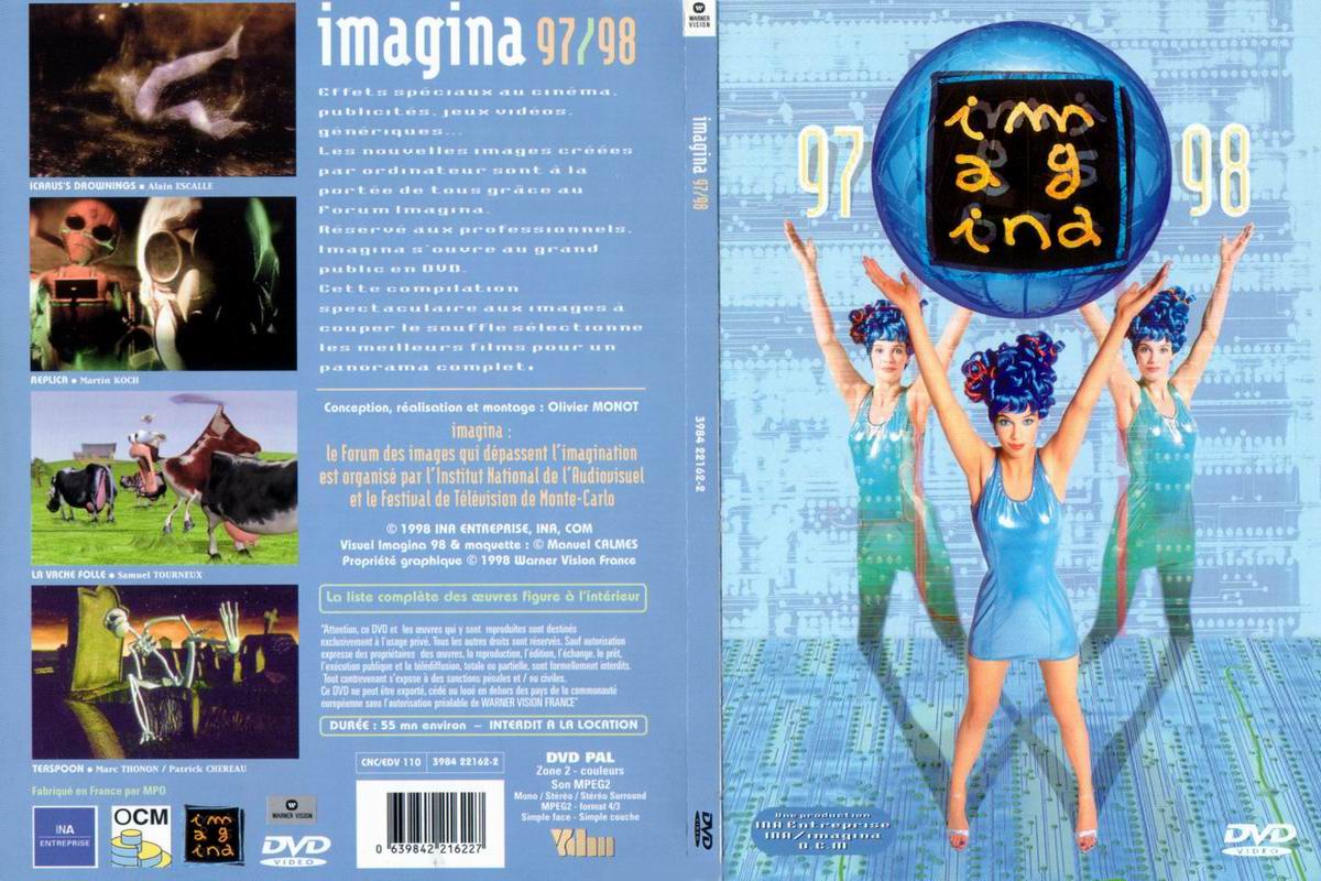 Jaquette DVD Imagina 97 98