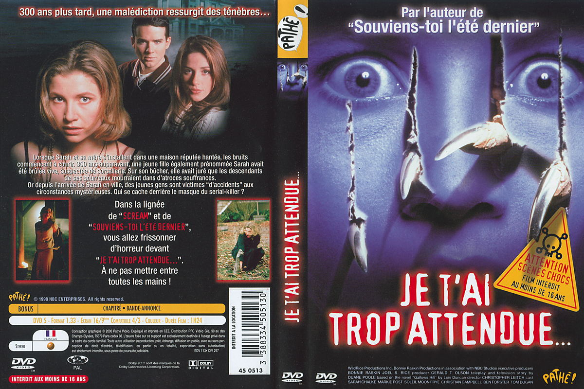 Jaquette DVD Je t