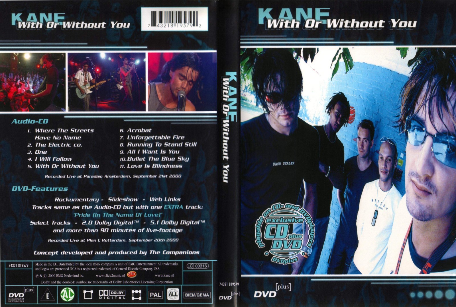 Jaquette DVD Kane with or without you