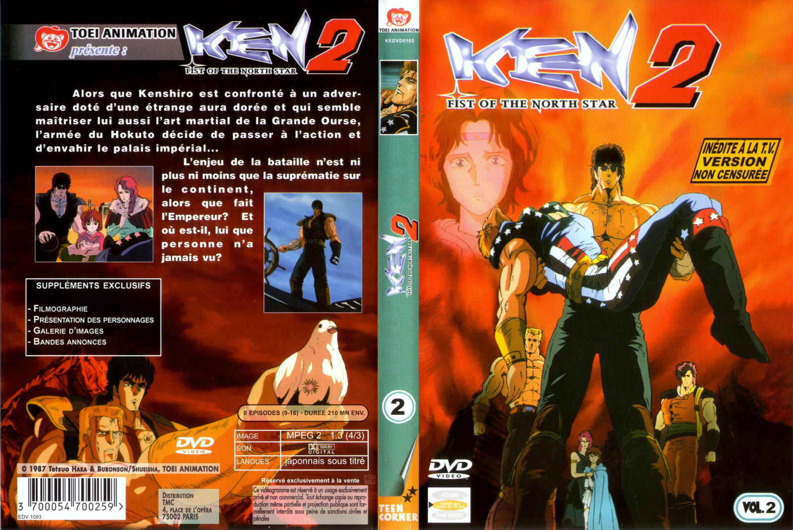 Jaquette DVD Ken 2 vol 2