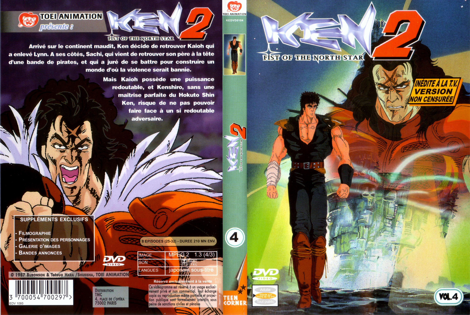 Jaquette DVD Ken 2 vol 4
