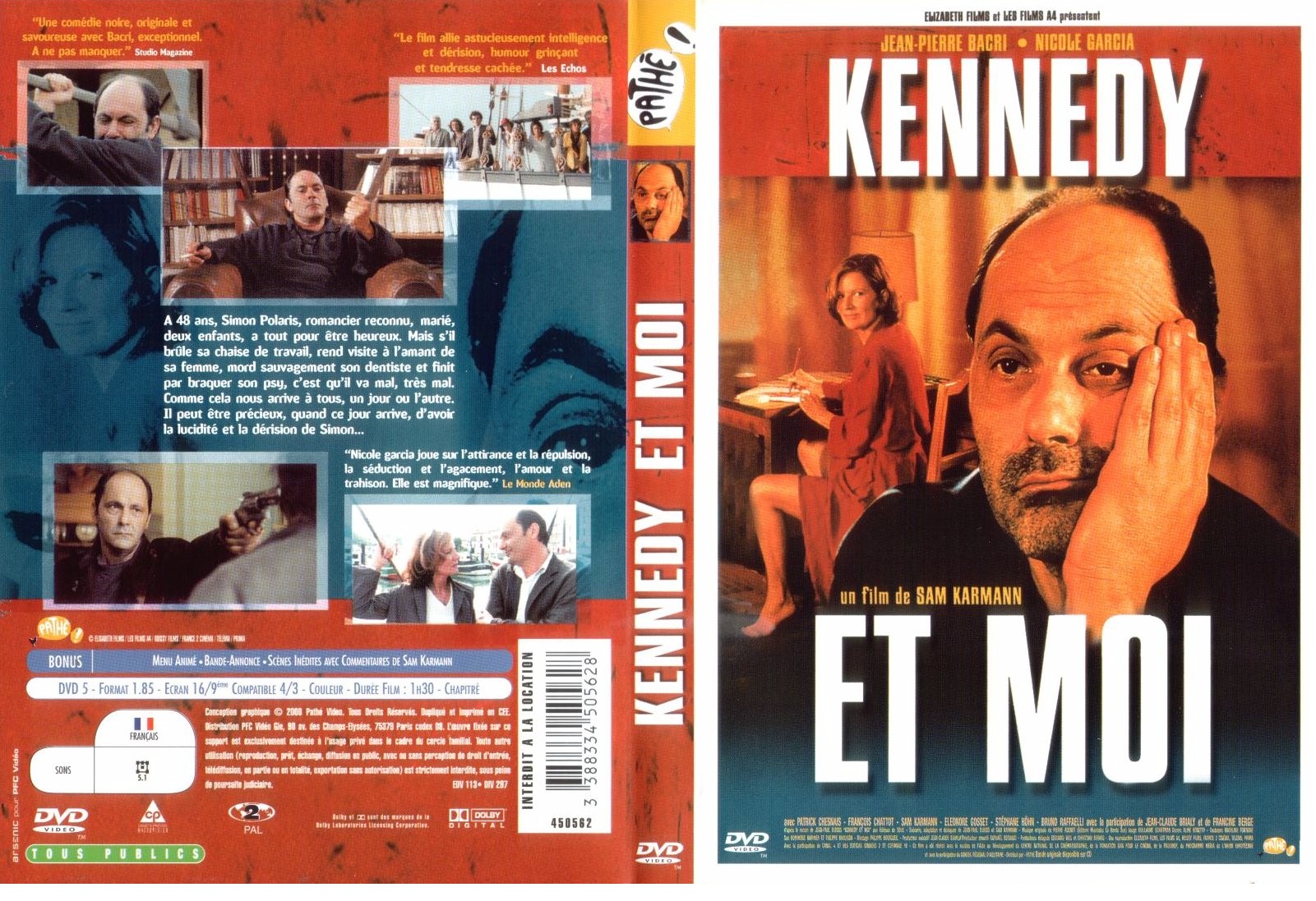 Jaquette DVD Kennedy et moi