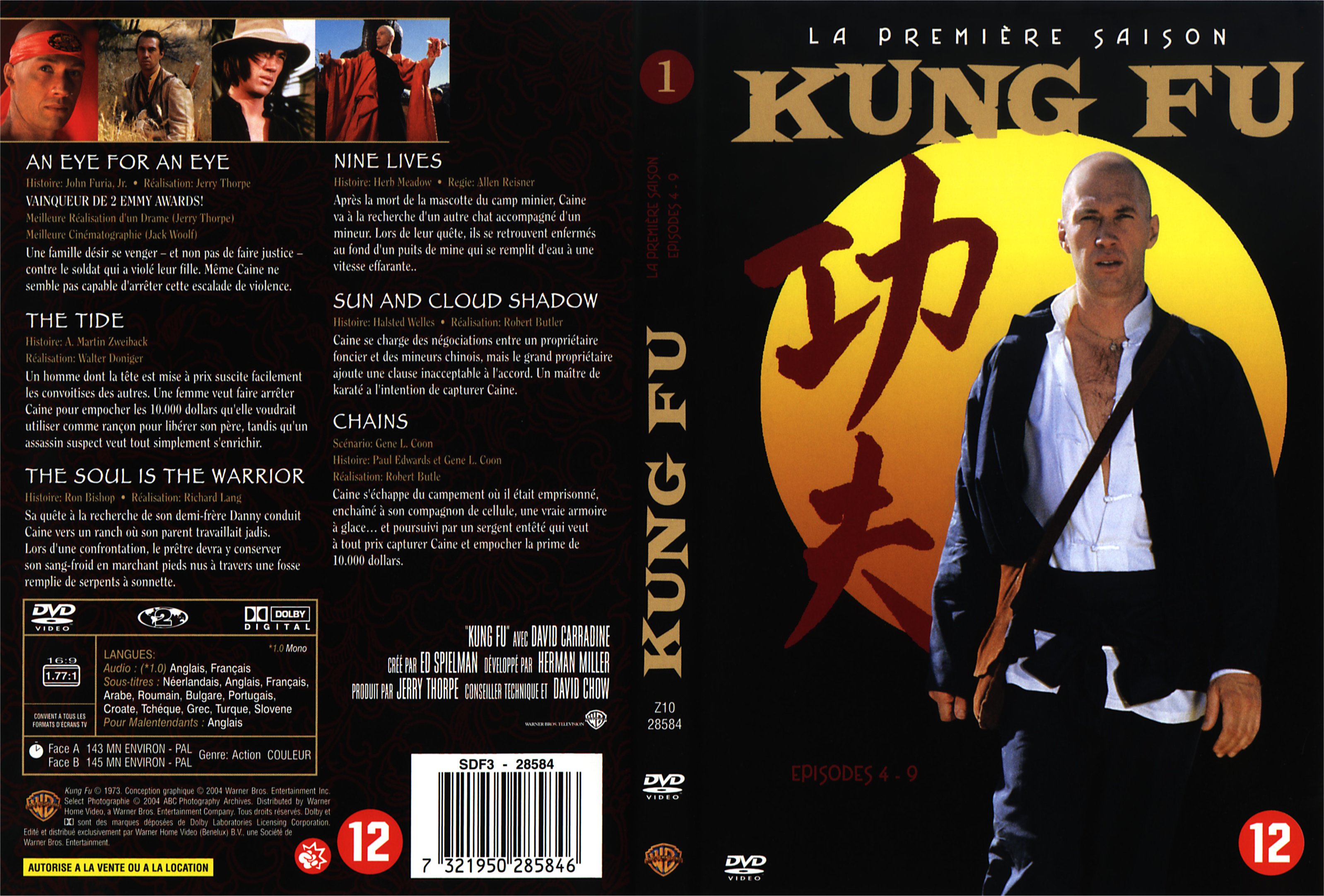 Jaquette DVD Kung fu saison 1 vol 2
