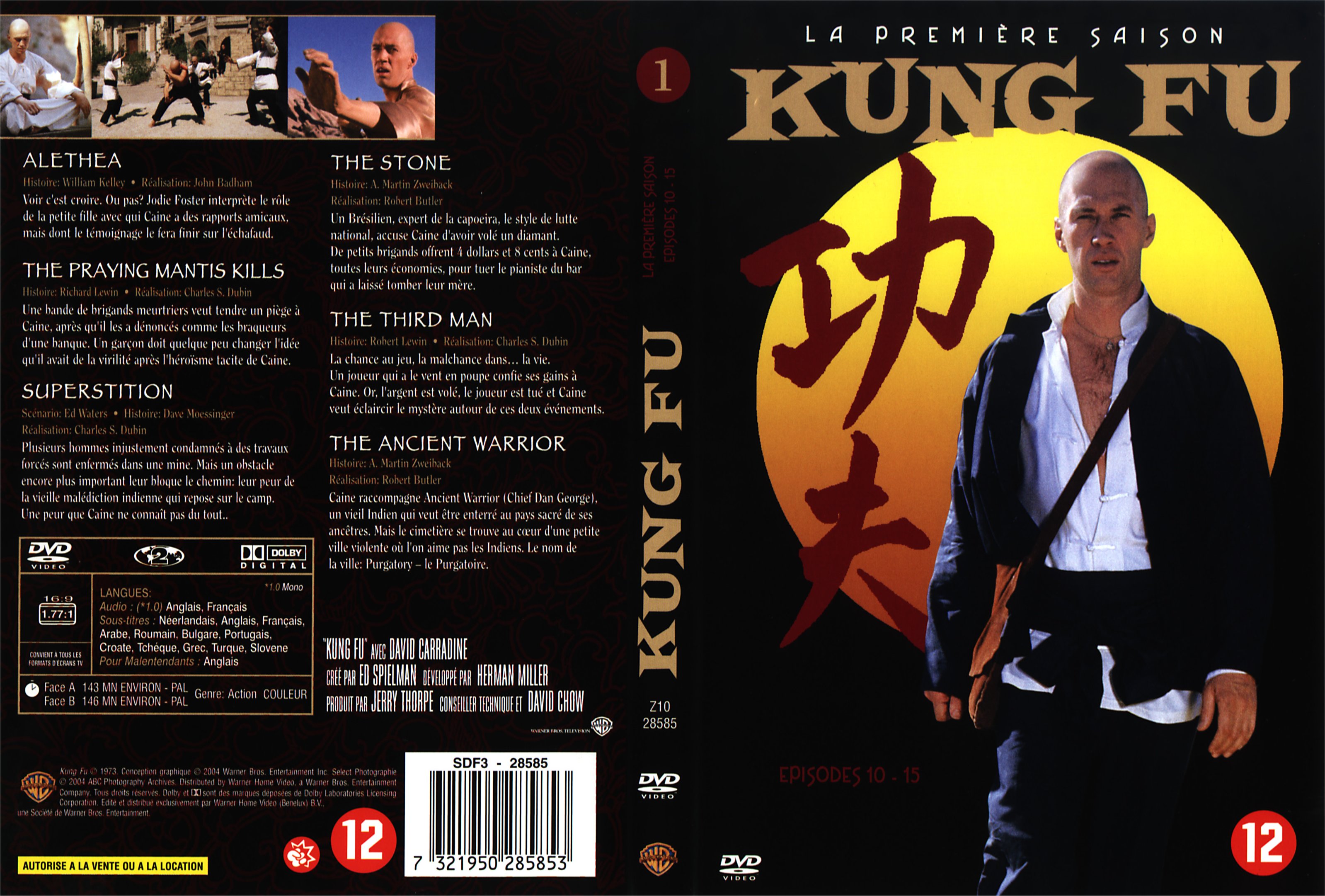Jaquette DVD Kung fu saison 1 vol 3