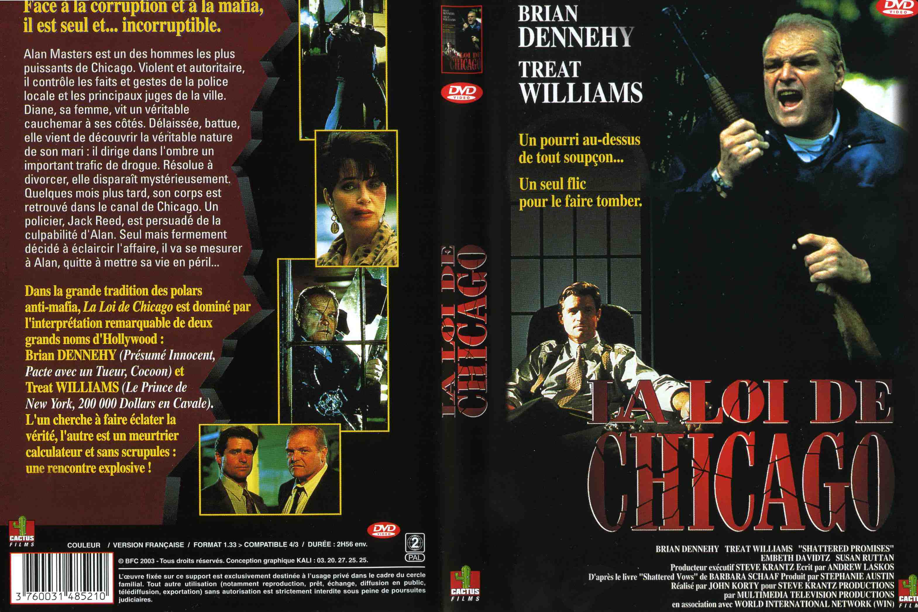 Jaquette DVD La loi de Chicago