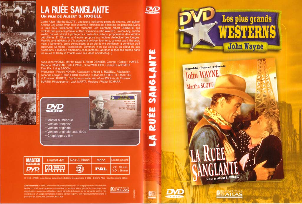 Jaquette DVD La rue sanglante